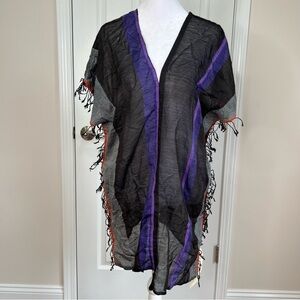 Lemlem Eve Split Tunic Earth Coverup